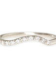 Liliana Diamond Ring Andrea Bonelli Jewelry 14k White Gold