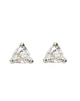 Trillion Studs Andrea Bonelli Jewelry 14k White Gold