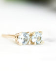 Aquamarine Studs Andrea Bonelli Jewelry 