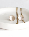 Minimalist Porcelain Jewelry Dish Honeycomb Studio 