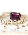 Bella Rhodolite Garnet Ring Andrea Bonelli Jewelry