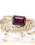 Bella Rhodolite Garnet Ring Andrea Bonelli Jewelry 