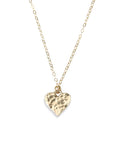 Hammered Heart Necklace Andrea Bonelli