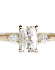 Marina Lab Diamond Ring Andrea Bonelli 14k Yellow Gold