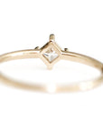 Tavi Moissanite Ring 4mm Andrea Bonelli