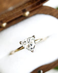 Sarai Trillion Diamond Ring Andrea Bonelli Jewelry