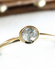 Zoe Salt + Pepper Diamond Ring Andrea Bonelli Jewelry 