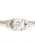 Quinn Lab Diamond Ring Andrea Bonelli 14k White Gold
