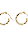 Huggie Hoops Andrea Bonelli Jewelry 14k Yellow Gold