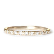 Iris Lab Diamond Ring Andrea Bonelli 14k Yellow Gold
