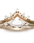 Trine GIA Diamond Ring Andrea Bonelli Jewelry 