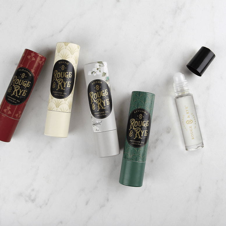 No. 7 Flora Perfume Oil - Pomegranate, Bergamot and Black Tea Rouge & Rye 