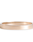 Flat Band 1.5-3mm Andrea Bonelli Jewelry 14k Rose Gold