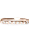 Iris Diamond Ring Andrea Bonelli 14k Rose Gold