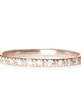 Iris Lab Diamond Ring Andrea Bonelli 14k Rose Gold