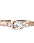 Sora Lab Diamond Ring Andrea Bonelli Jewelry 14k Rose Gold