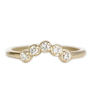 Cinq Ring Andrea Bonelli 14k Yellow Gold