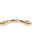 Curved Primrose Band Andrea Bonelli Jewelry 14k Yellow Gold