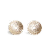 Starburst Studs Andrea Bonelli Jewelry 14k Yellow Gold