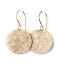 Luna Earrings Andrea Bonelli Jewelry 14k Yellow Gold