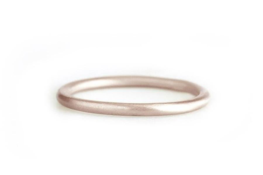 Organic Ring Andrea Bonelli Jewelry 14k Rose Gold