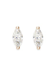 Marquise Studs Andrea Bonelli Jewelry 14k Rose Gold