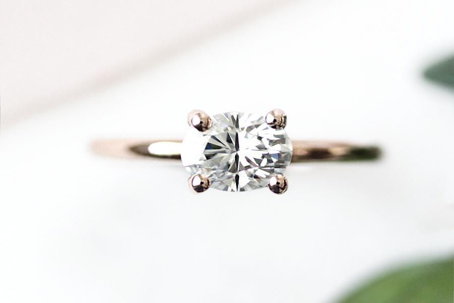 Isara Moissanite Ring Andrea Bonelli 