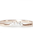 Prim Diamond Band Andrea Bonelli 14k Rose Gold