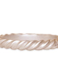 Twist Band Andrea Bonelli Jewelry 14k Rose Gold