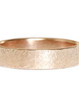 Rustic Gravel Band Andrea Bonelli Jewelry 14k Rose Gold