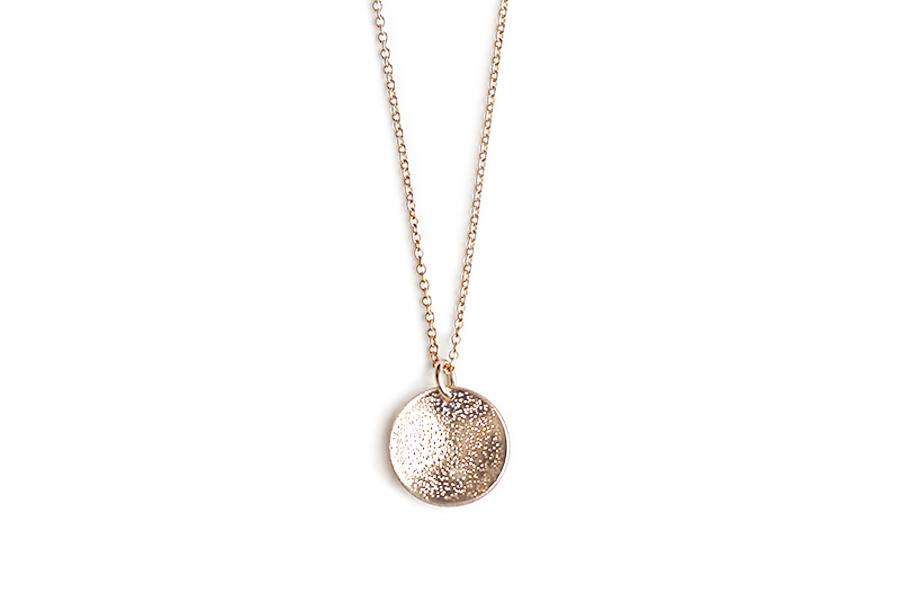 Stardust Necklace Andrea Bonelli Jewelry 14k Rose Gold