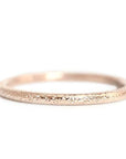 Stardust Ring Andrea Bonelli Jewelry 14k Rose Gold