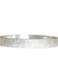 Silver Rustic Gravel Band Andrea Bonelli Jewelry Sterling Silver