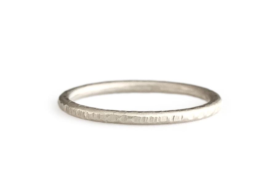 Twig Ring Andrea Bonelli Jewelry 14k White Gold