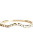 Iona Diamond Band Andrea Bonelli 14k Yellow Gold