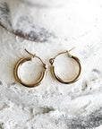 Huggie Hoops Andrea Bonelli Jewelry 