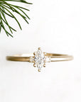 Mira Marquise Diamond Ring .25ct Andrea Bonelli 