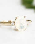 Misa Opal + Diamond Ring Andrea Bonelli Jewelry 