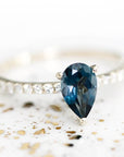 Annalise London Blue Topaz Ring Andrea Bonelli Jewelry 