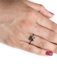 pepper rose cut diamond ring Andrea Bonelli Jewelry 