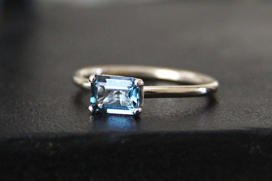 Bella London Blue Topaz Ring Andrea Bonelli Jewelry 