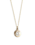 Petite Milgrain Charm Andrea Bonelli 14k Yellow Gold