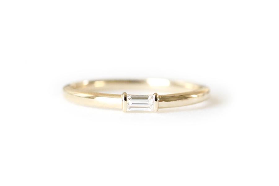 Maya Diamond Ring Andrea Bonelli 14k Yellow Gold