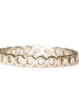 Open Hexagon Band Andrea Bonelli Jewelry 14k Yellow Gold