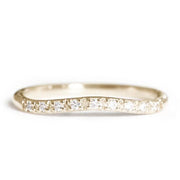 Primrose Diamond Band Andrea Bonelli 14k Yellow Gold