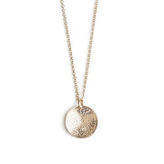 Stardust Necklace Andrea Bonelli Jewelry 14k Yellow Gold