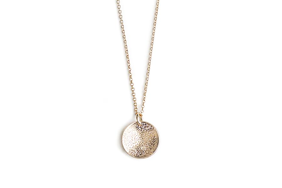 Stardust Necklace Andrea Bonelli Jewelry 14k Yellow Gold