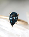 Isa London Blue Topaz Ring Andrea Bonelli Jewelry 