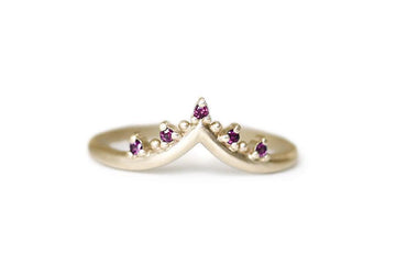 Create Your Own Creste Ring Andrea Bonelli 14k Yellow Gold