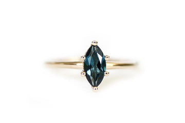 Mia Topaz Marquise Ring Andrea Bonelli 14k Yellow Gold